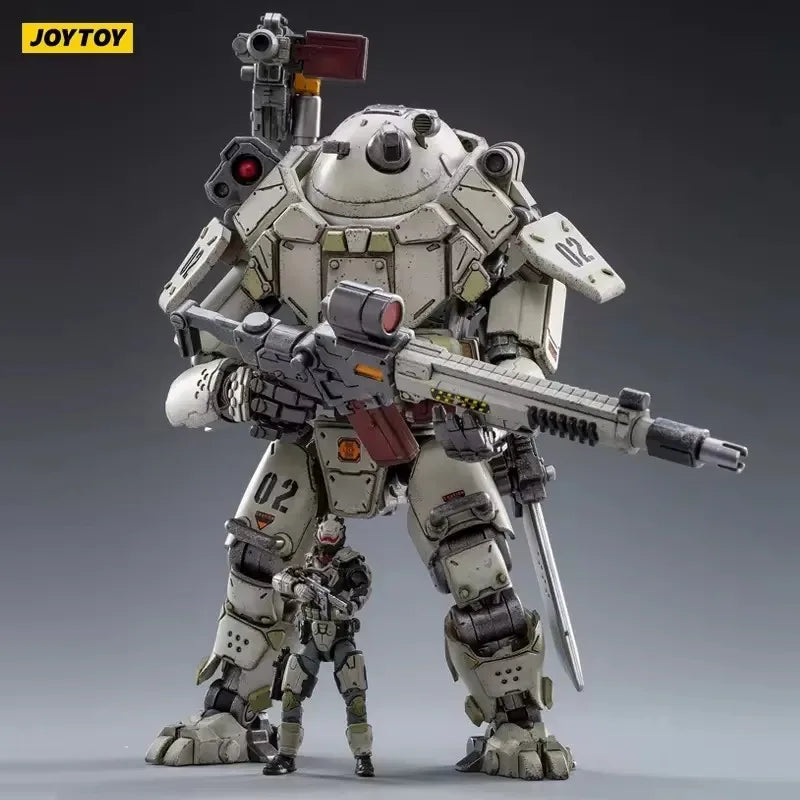 JOYTOY 1/25 God of War 86 Tiekui Dual Pilot  lron Wrecker Steel Bone Mecha Christmas Present Hobby Action Figures Model Toys