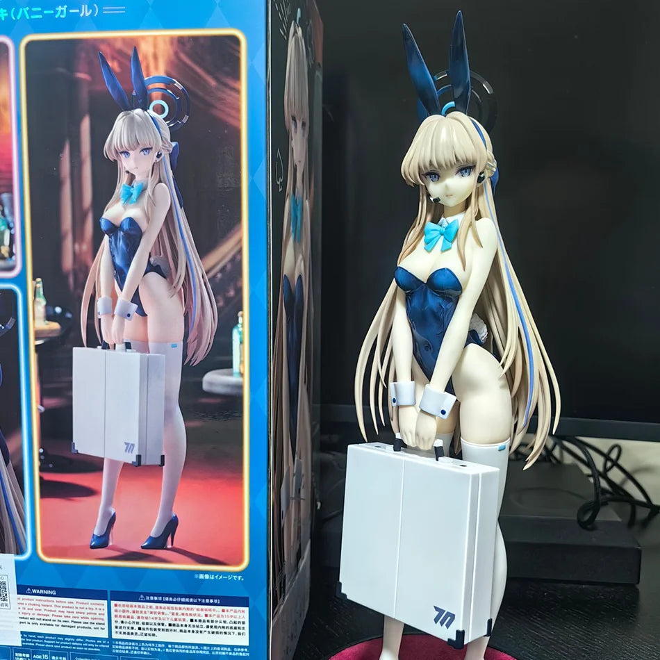 Original Blue Archive Anime-Figur Asuma Toki Bunny Girl Figur Modelle Statue Puppe Sammlung Dekoration Spielzeug Geschenke
