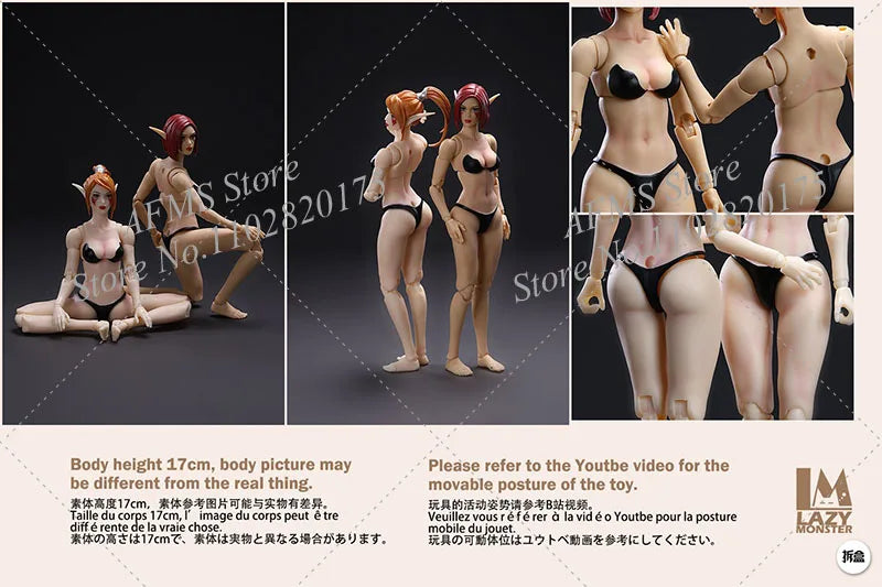 WOW 1/12 Scale Collectible Figure Oak Town Fairy Elf Guard Adventure World Battle Doll 6inch women Action Figure Soldier Model