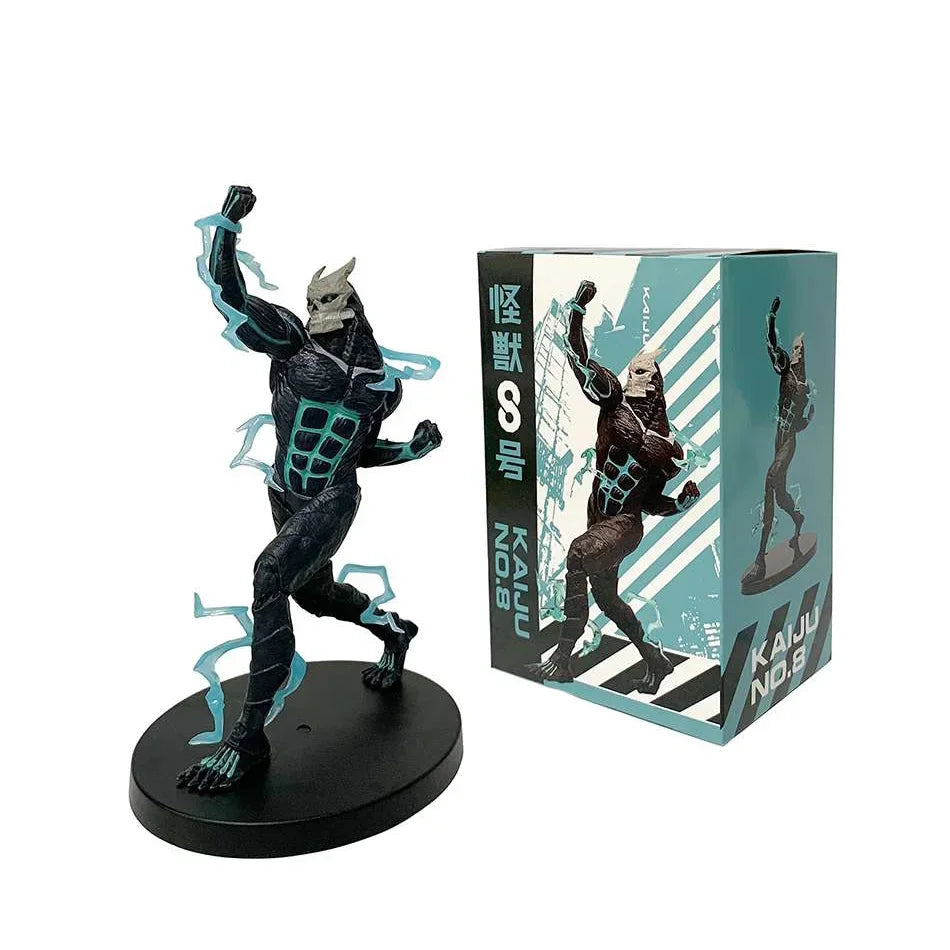 RED New Monster 8 Figure 21cm Kaiju Number Eight Figure Kafka Hibino Stands Monster Form No. 8 Anime Decoration Model Ornaments