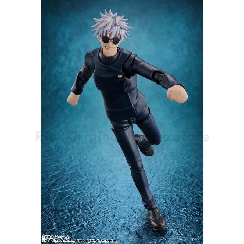 【In Stock】Original BANDAI SPIRITS S.H.F Jujutsukaisen Satoru Gojo Anime Action Figure Toy Model