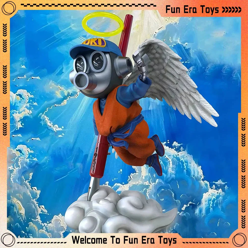 Dragon Ball Goodbye Angel Akira Toriyama Gedenk-GK-Anime-Figur Resonanzstatue Benutzerdefiniertes Desktop-Dekor-Spielzeug Überraschungsgeschenk