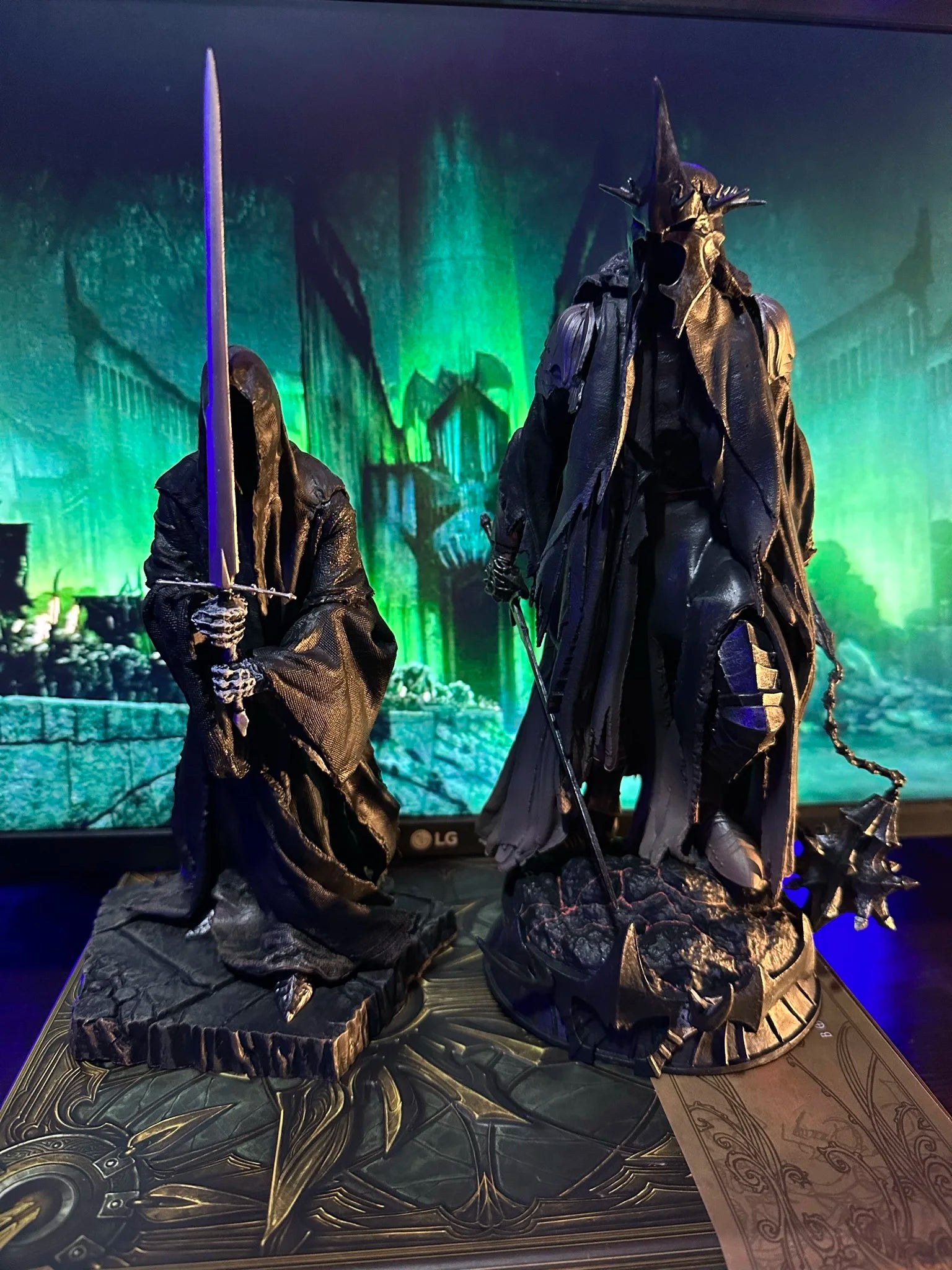 Nazgul Ringwraith in  Lord of Rings LOR Action Figure Toys 25cm