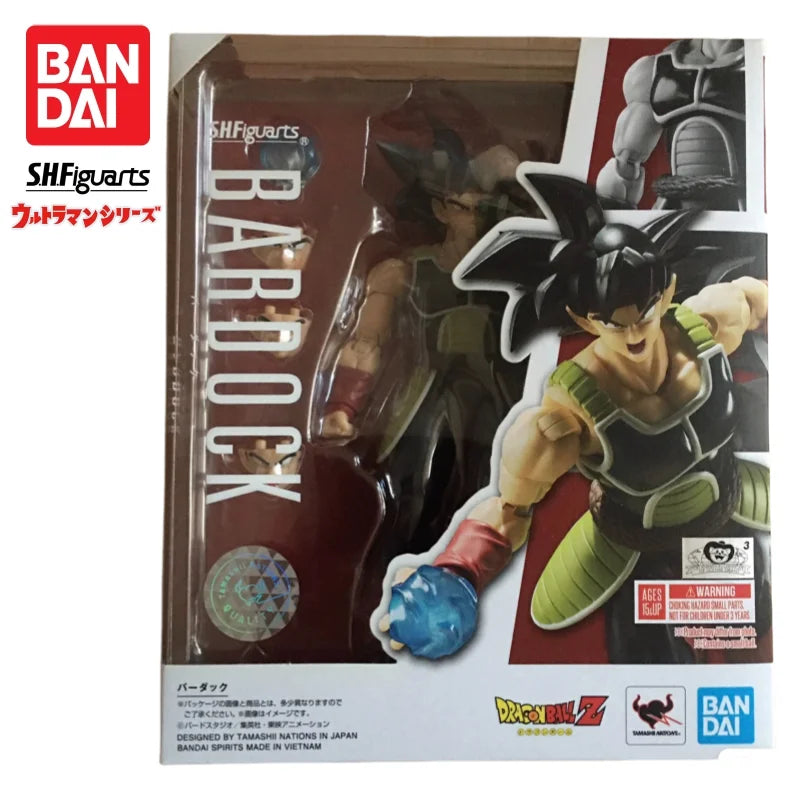 In Stock Bandai S H Figuarts Original Dragon Ball Burdock Doll Brand New Boxed Action Figure Anime Characters Model Garage