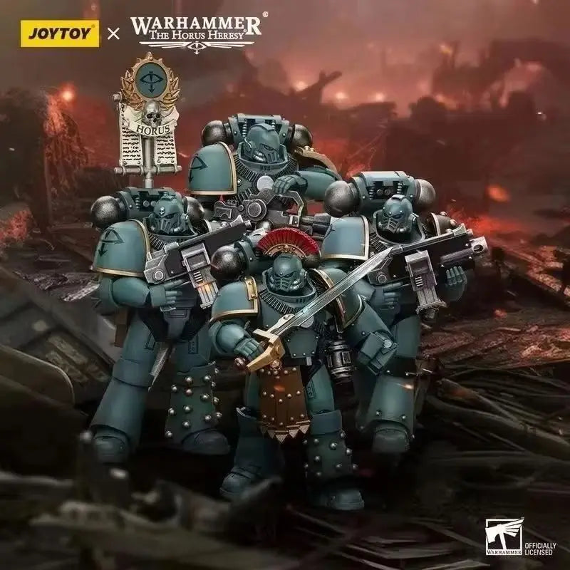 JOYTOY Warhammer "The Horus Heresy" Sons Of Horus MKIV Tactical Squad Action Figures Doll Collection Decoration Gift Model