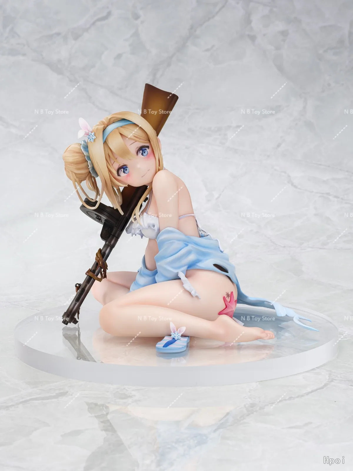 Pony Canyon Original Girl Frontline Suomi Midsummer Pixie Damaged PVC Action Figure Anime Model Toy Collection Doll Gift