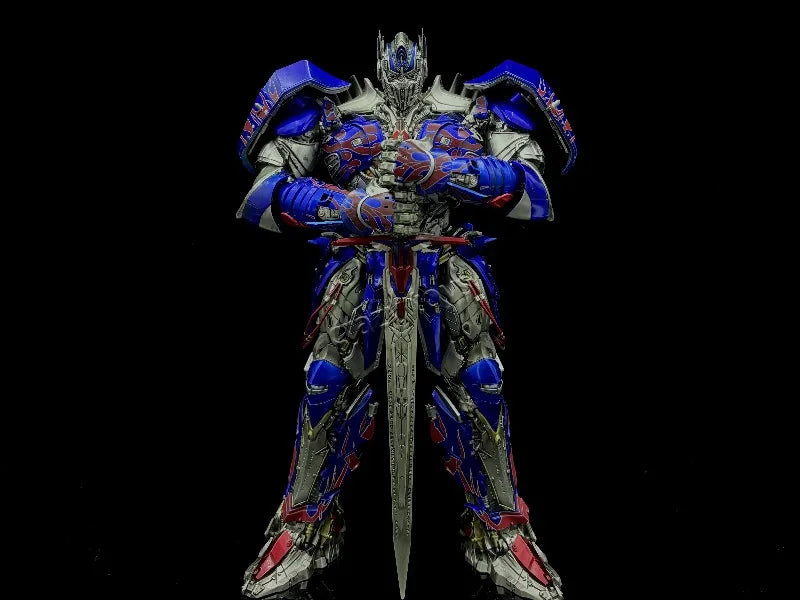 【2.0 VER IN STOCK NOW】MF-004 KO ThreeZero 3A G1 MDLX DLX Dark UT Knight Optimus Prime Metallic Action Figure