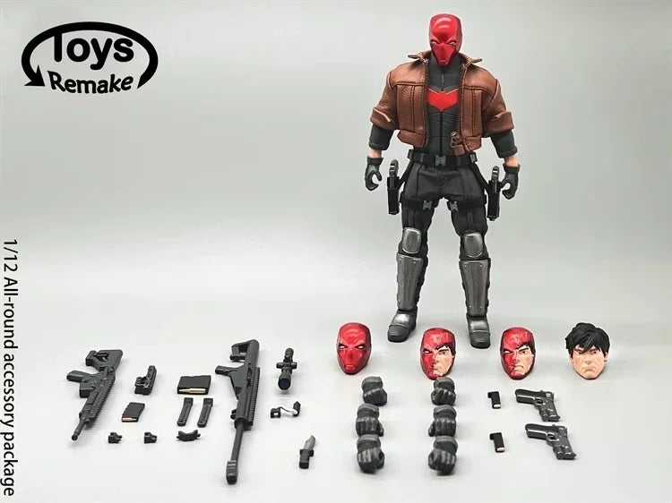 In Stock ToysRemake TRD001 Red Hood Movable Model Toy Collection 1/12 Full Set All-round Parts Package Action Figure Gifts