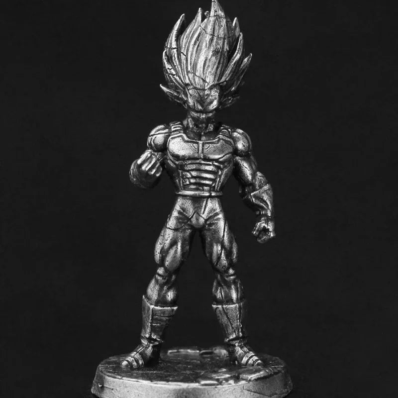Metal Cupronickel Cartoon Miniature Soldier Model Toys Board Game Anime Peripheral Ornament Accessories Game Piece Figurine Toys