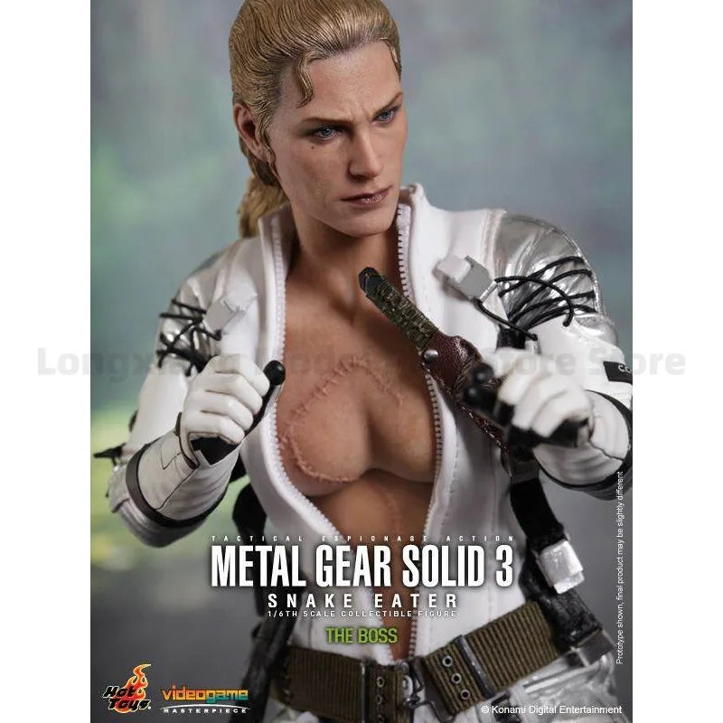 In Stock Hottoys HT Metal Gear Solid 3 MGS3 SNAKE EATER THE BOSS Action Figure Gift Collection