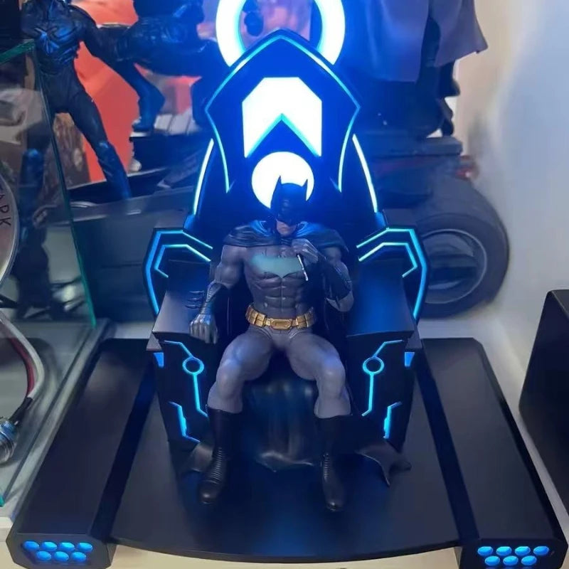 DC Batman Mobius Chair Alloy Model GK Figure Ornament Toys