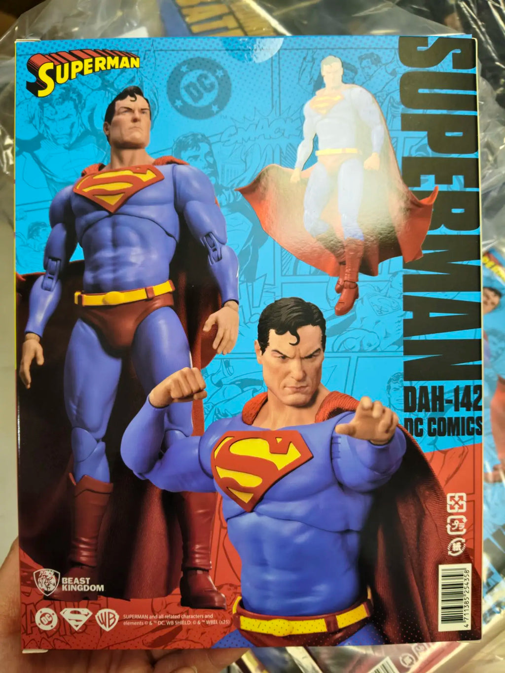 Genuine Beast Kingdom BEASTKINGDOM DC Comics DAH-140-141-142-143 Green Lantern The Flash Superman Batman Mobile in Stock