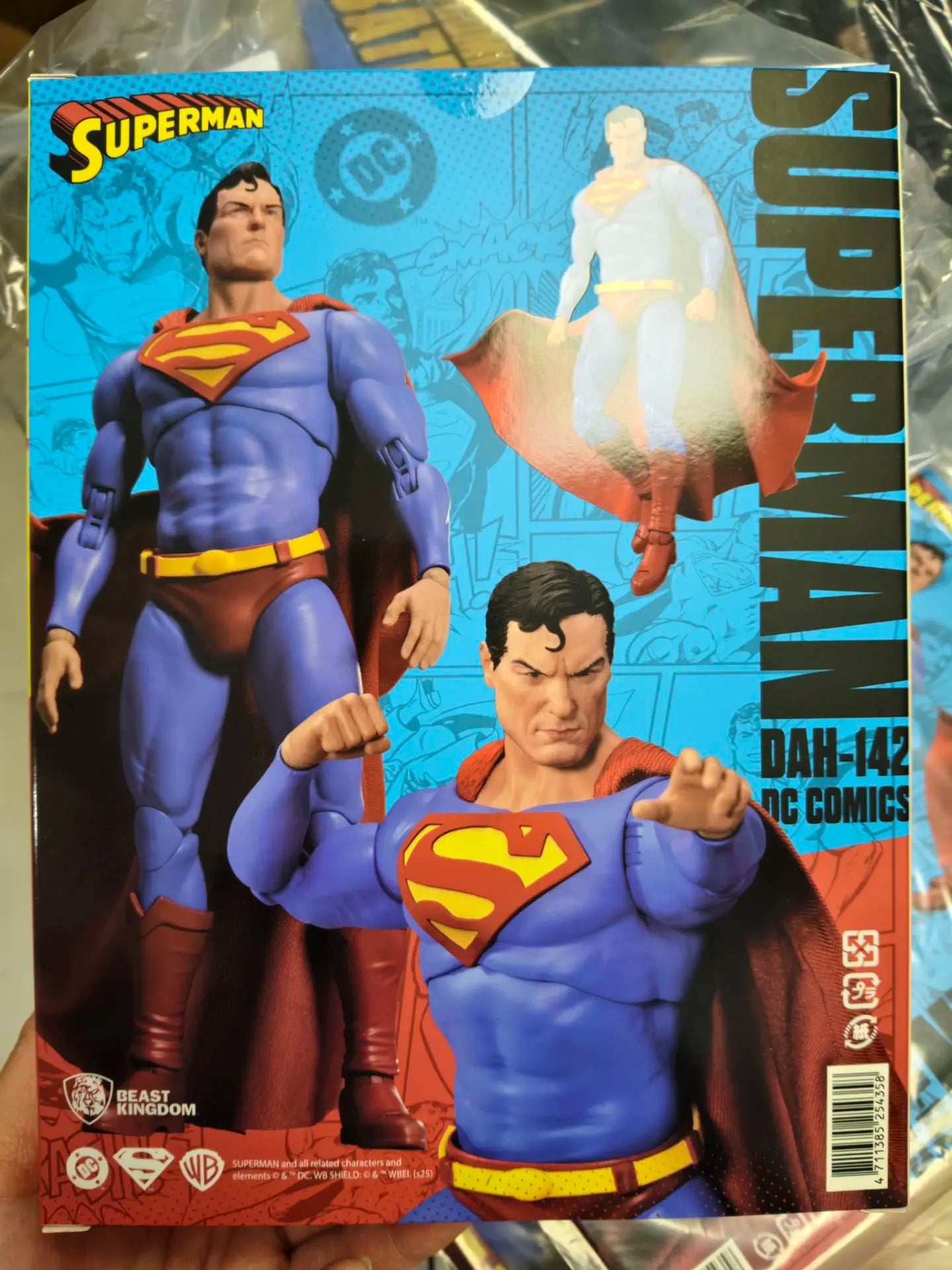 Genuine Beast Kingdom BEASTKINGDOM DC Comics DAH-140-141-142-143 Green Lantern The Flash Superman Batman Mobile in Stock