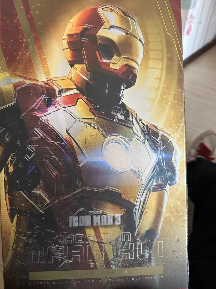 New In Stock Hottoys Iron Man Mk42 Ht 1/6 Mms758b Mms759b 2.0 War-Damaged Deluxe Edition Standard Edition Action Figure Toy