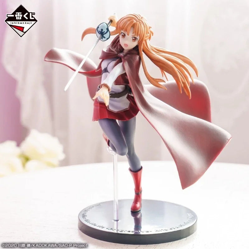 Bandai Original Ichiban Schwert Art Online Anime Figur Yuuki Asuna Mito Action Spielzeug Jungen Mädchen Weihnachtsgeschenk Sammlermodell