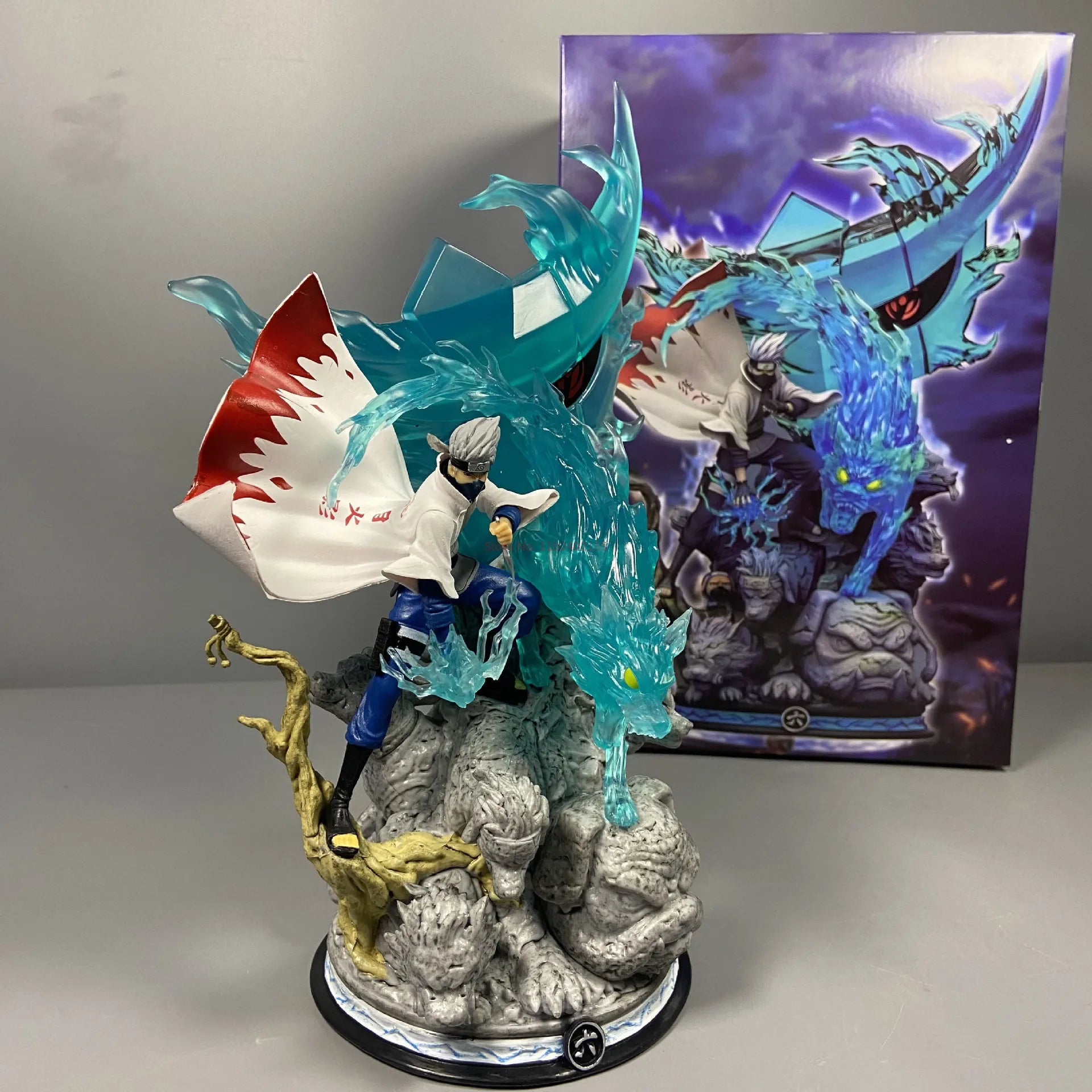 27 cm Gk Naruto Hatake Kakashi Anime Figur Cs Sechste Generation Ninja Statue Dekoration Sammlerstück Action Puppe Modell Junge ToyGift