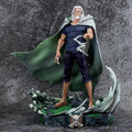 New 32cm One Piece Silvers Rayleigh Action Figures Model Kit Anime Peripheral Gk Toy Statue Holding Sword Desktop Ornament