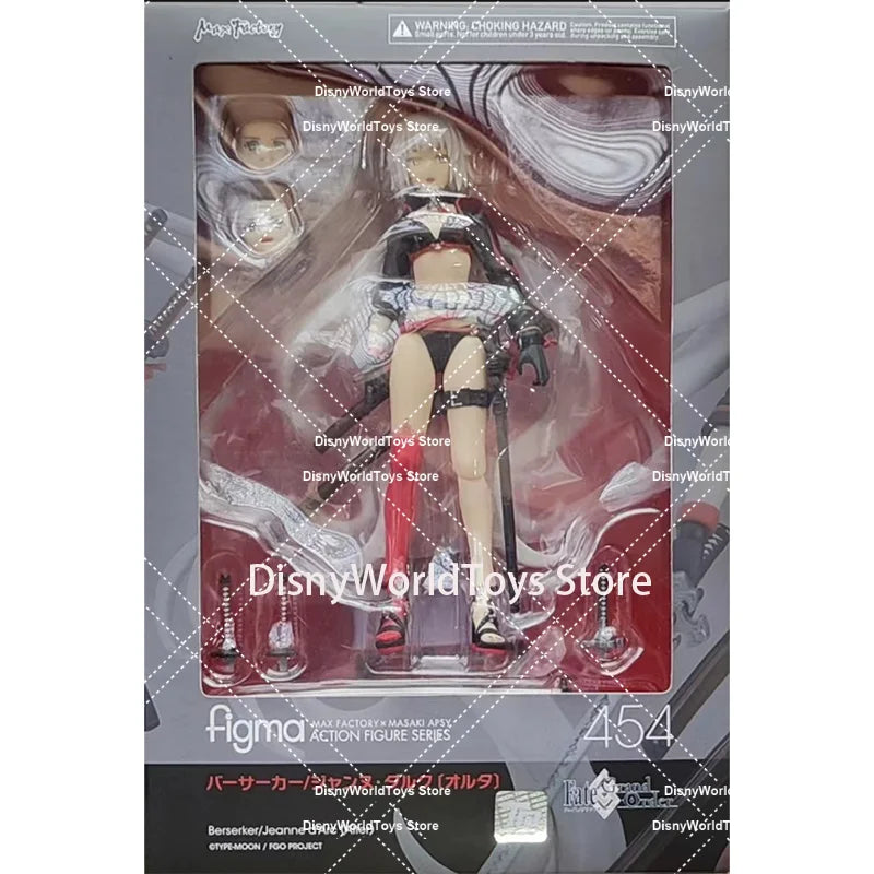 100% Original Figma 454 Fate Grand Order Berserker Jeanne d'Arc Alter In Stock Anime Action Collection Figures Model Toys