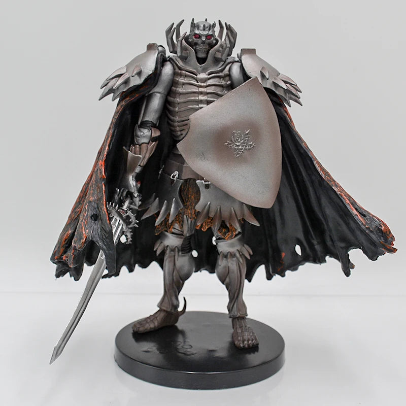 21cm Berserk Skull Knight Anime Figure Dokuro no Kishi Action Figure Guts Berserker Armor Figurine Collectible Model Doll Toys