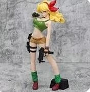 Dragon Ball Z Figur Lunch Figur Lunchi Launch Actionfigur Lunch 25CM Sammlung Modell Spielzeug Bücherregal Ornament Geschenk für Kinder