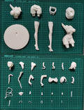 Resin Figure Kit Owari Azur 1/6 Height 33cm Unpainted Garage Resin Kit Model GK