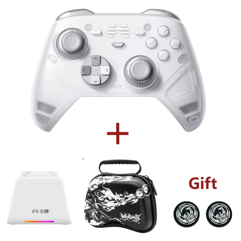 BEITONG KP70 Haptic Vibration Wireless Bluetooth Gamepad Controller for PC Steam Android iOS Switch1/2 with 6 Back Paddles