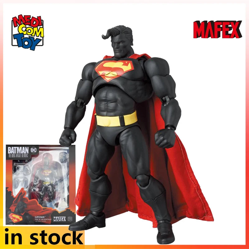 MEDICOM TOY Original MAFEX Finished Movable Doll Batman: The Dark Knight Returns Anime Action Figure Model Toys Gifts for Boys