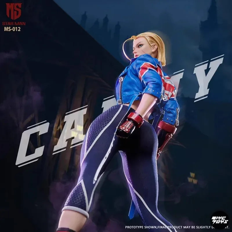 2025 New Stock Starman Ms-012 Scale Female Soldier 1/6 Blue Bee Brand New STREET FIGHTER 6 Cammy White Soldier Model Toys