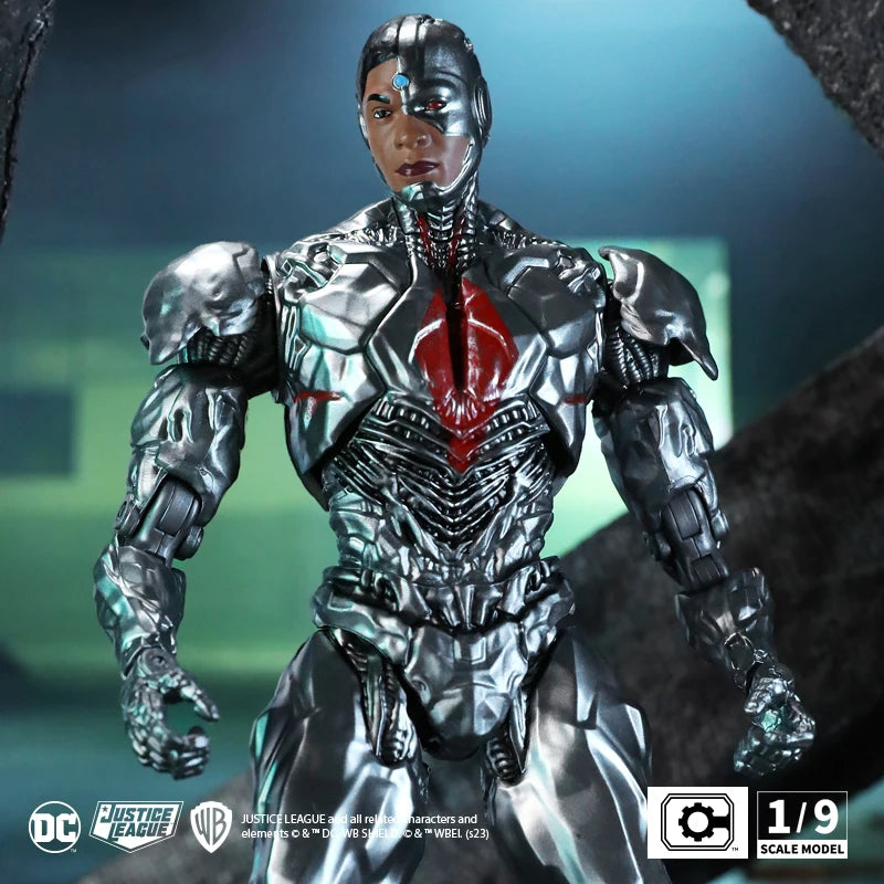 Fondjoy Genuine Model DC Cyborg 1/9 Scale Action Figure Anime Characters Victor "Vic" Stone Model Collectible Toys Boys Gifts