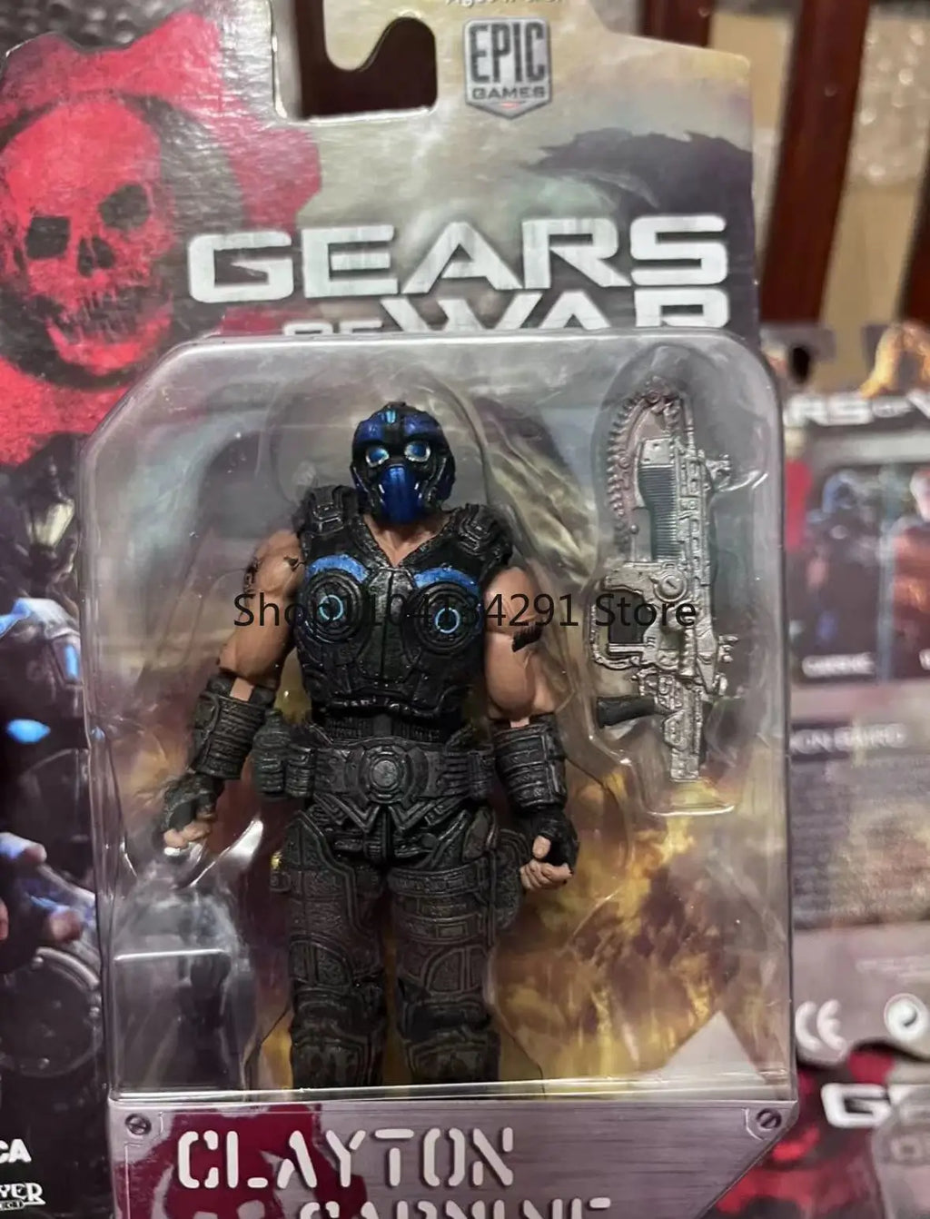 Original Storm Toys 1/12 Marcus Fenix Gears of War Soldier Model 6'' Beast Rider 18 cm Action Figure Model Gift Collection