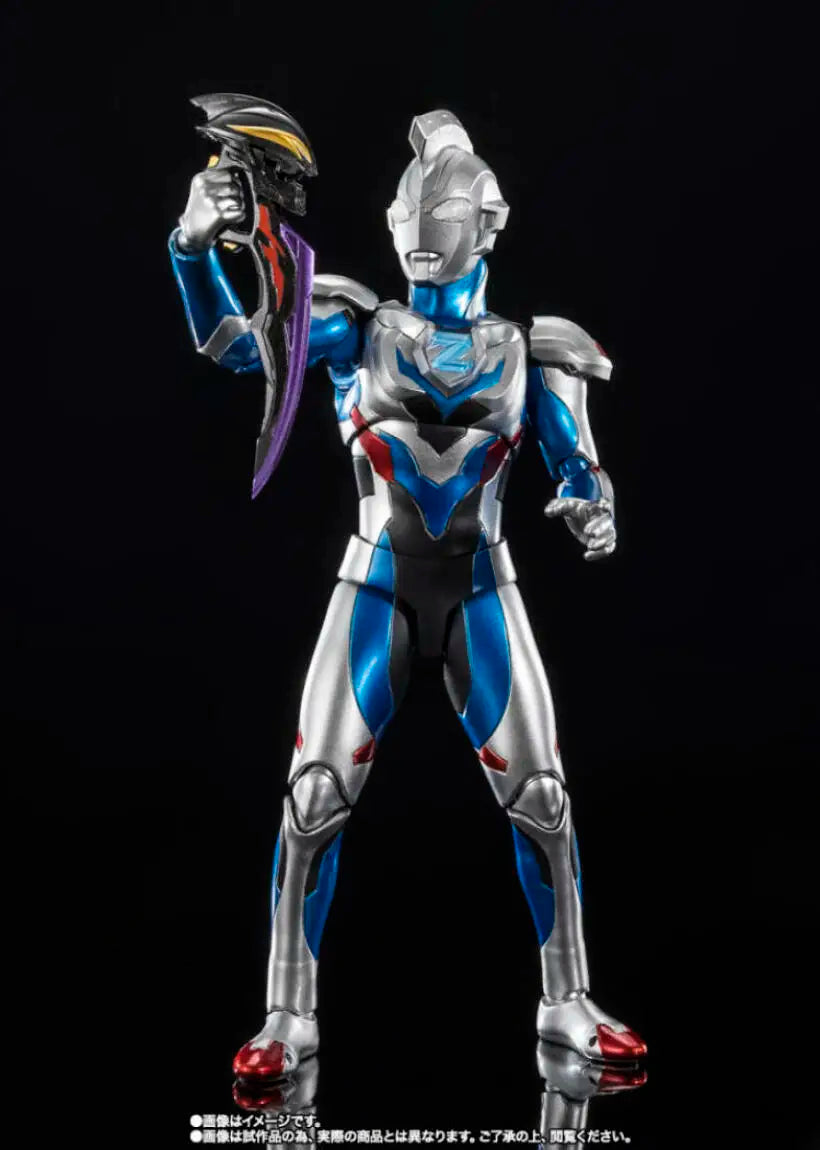 In Stock Genuine Bandai Shfiguarts Ultraman Z Zett Figure Anime Action Model Toy