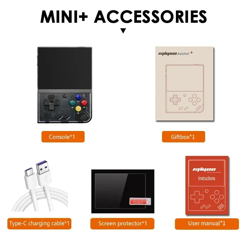 MIYOO Mini Plus Portable Retro Handheld Game Console V2 Mini+ IPS Screen
