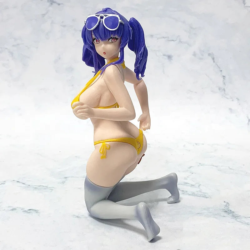 Anime Azur Lane Rn Pola Figure Accident By The Water Swimsuit Ver Kneeling Posture Action Figures Hentai Sexy Figures Model Doll