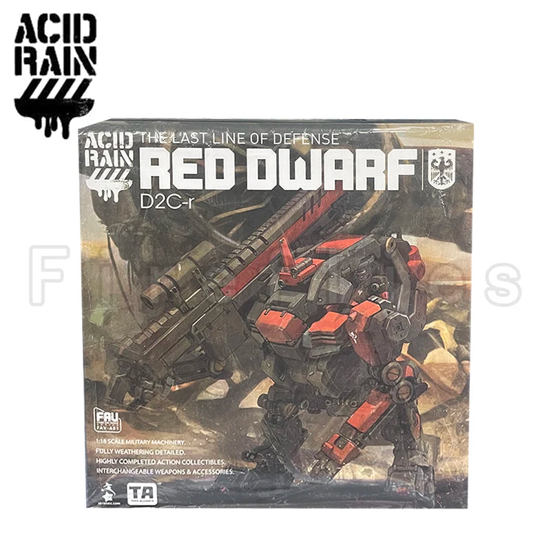 1/18 3.75inches Acid Rain Action Figure  Acid Rain FAV-A81 Red Dwarf D2C-r FAV-A82 Ratko Anime Collection Toy