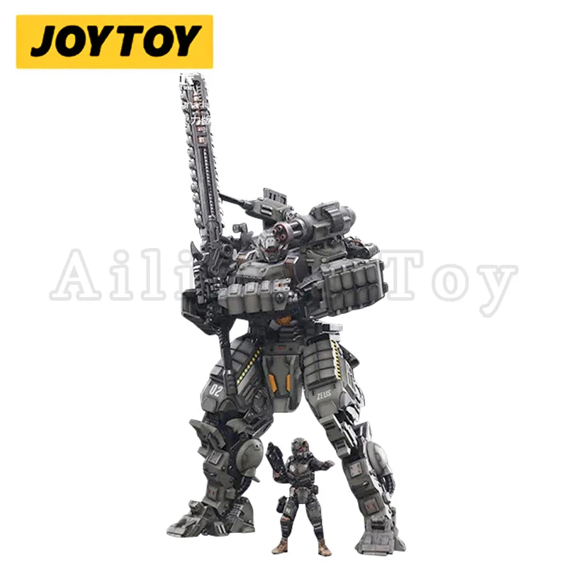 JOYTOY 1/18 Action Figure Mecha New Zeus Mecha Heavy Firepower Model Anime Collection Model Toy Gift