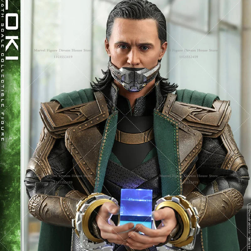 HOTTOYS MMS579 1/6 Scale Marvel The Avengers Supervillain Loki Asgard Princ Fantasy Spell 12-inch Full Set Action Figure Soldier