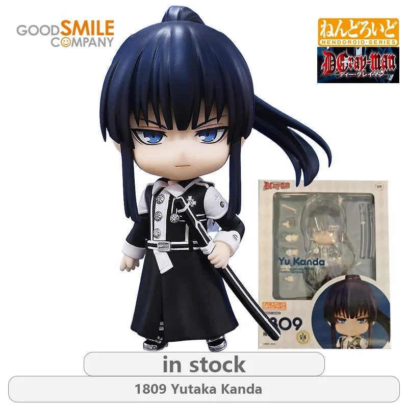 GSC Original NENDOROID D.Gray-man Series 1614Aaron Walker\Yutaka Kanda\1854 Rabbi Anime Action Figure Model Toys Gifts Fo Boys