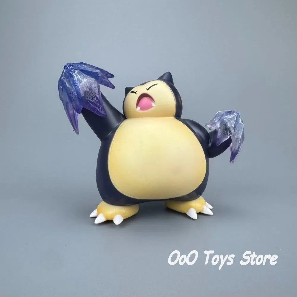 10cm Anime Pokemon Figure Snorlax Action Figures Pvc Statue Desktop Ornamen Collection Model Toys Gifts