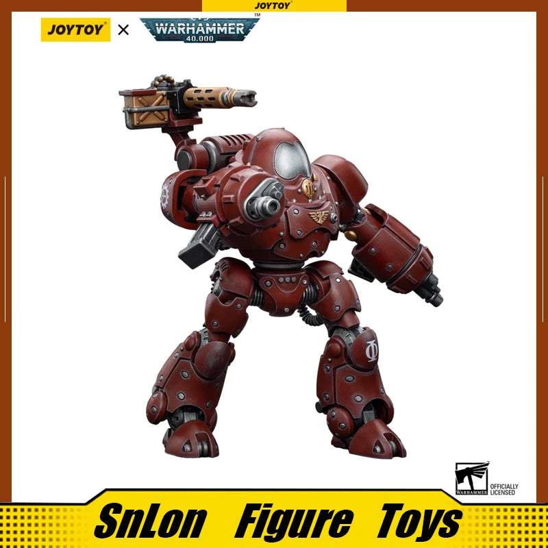 JOYTOY Warhammer 40k 1/18 Action Figures Mecha Anime 24cm Adeptus Mechanicus Kastelan Robot with Heavy Phosphor Blaste Model Toy
