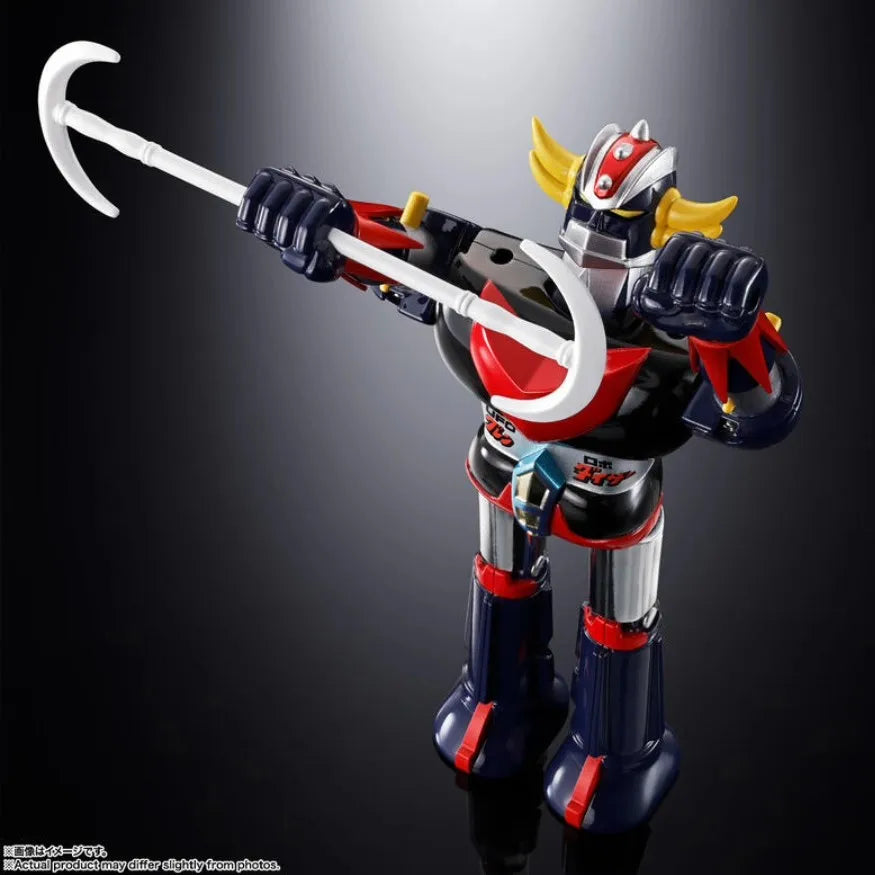 Genuine DELUXE GRENDIZER&SPAZER UFO Form Anime Figure CHOGOKIN 1975 Replica Action Figurine Collectible Model Toys Gift IN STOCK