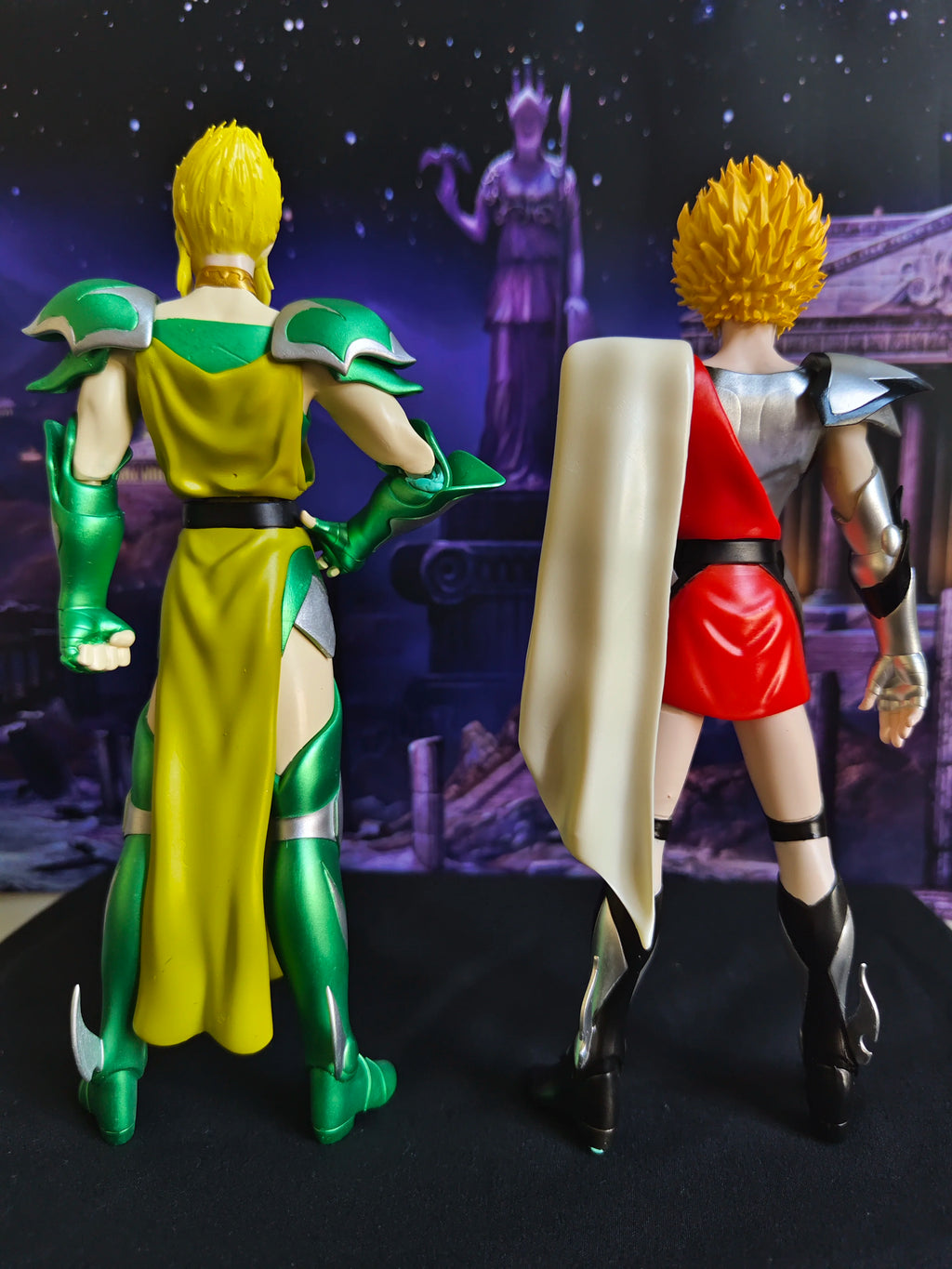 Saint Seiya Abel & His Corona Saints Resin Statue Model - Altar Ashlesha, Coma Berenice, Lynx Jaoh Figures