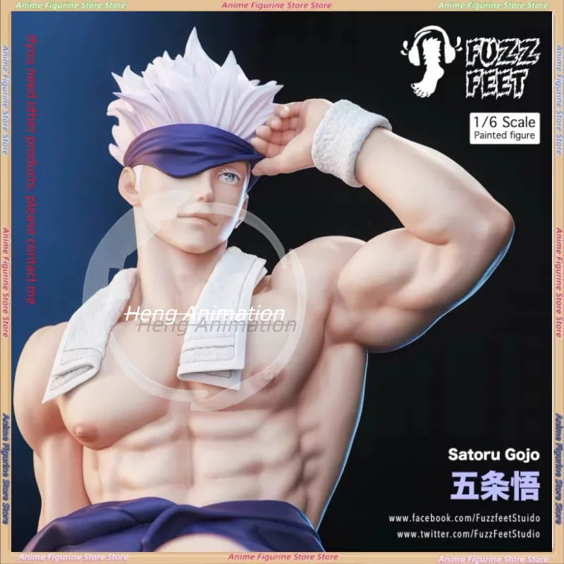 Pre-sale: Fuzzfeet Satoru Gojo Limited Edition Statue, Sexy, Trendy and Cool, Ornament, Collection