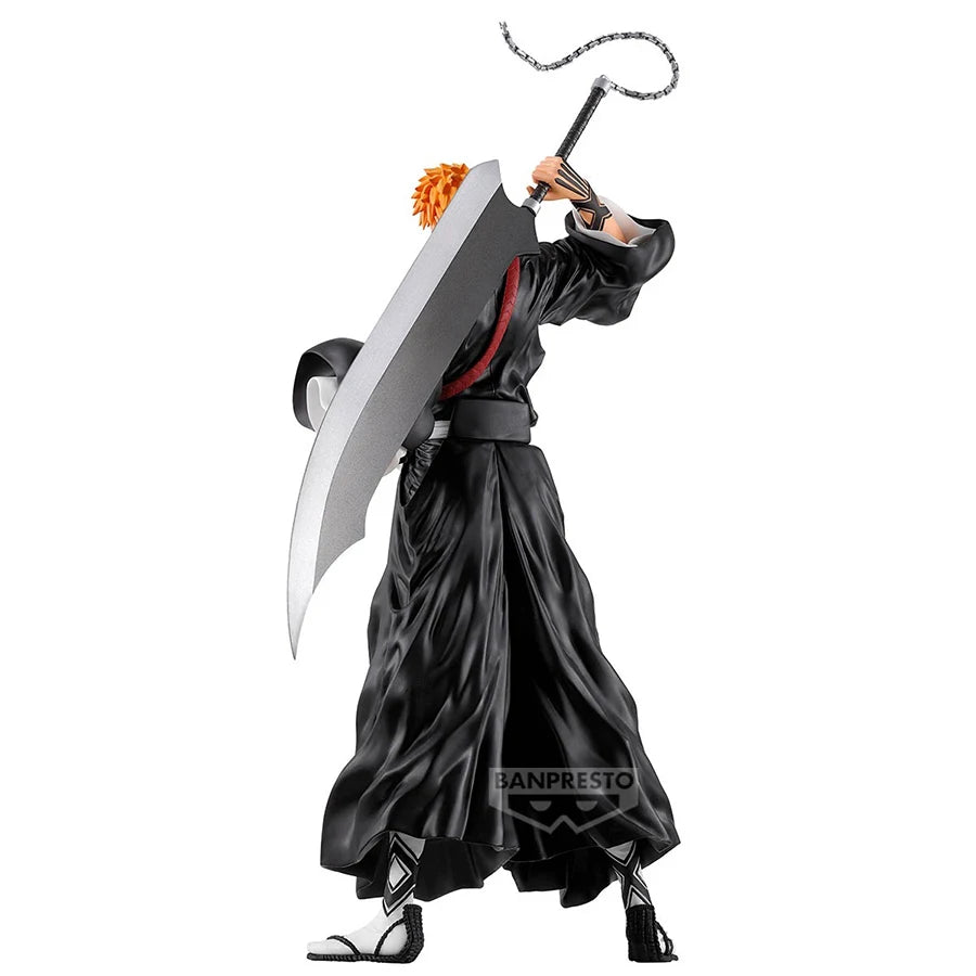Original Bandai Bleach Anime Figurines Grandista Ichigo Kurosaki PVC Action Figures Collectible Model Figurals Toys