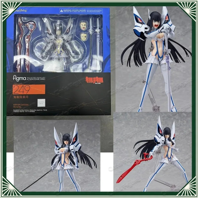 In Stock Original New MF MAX Factory Figma 249 Kill La Kill Kiryuin Satsuki Doll Movable Model Collection Gift