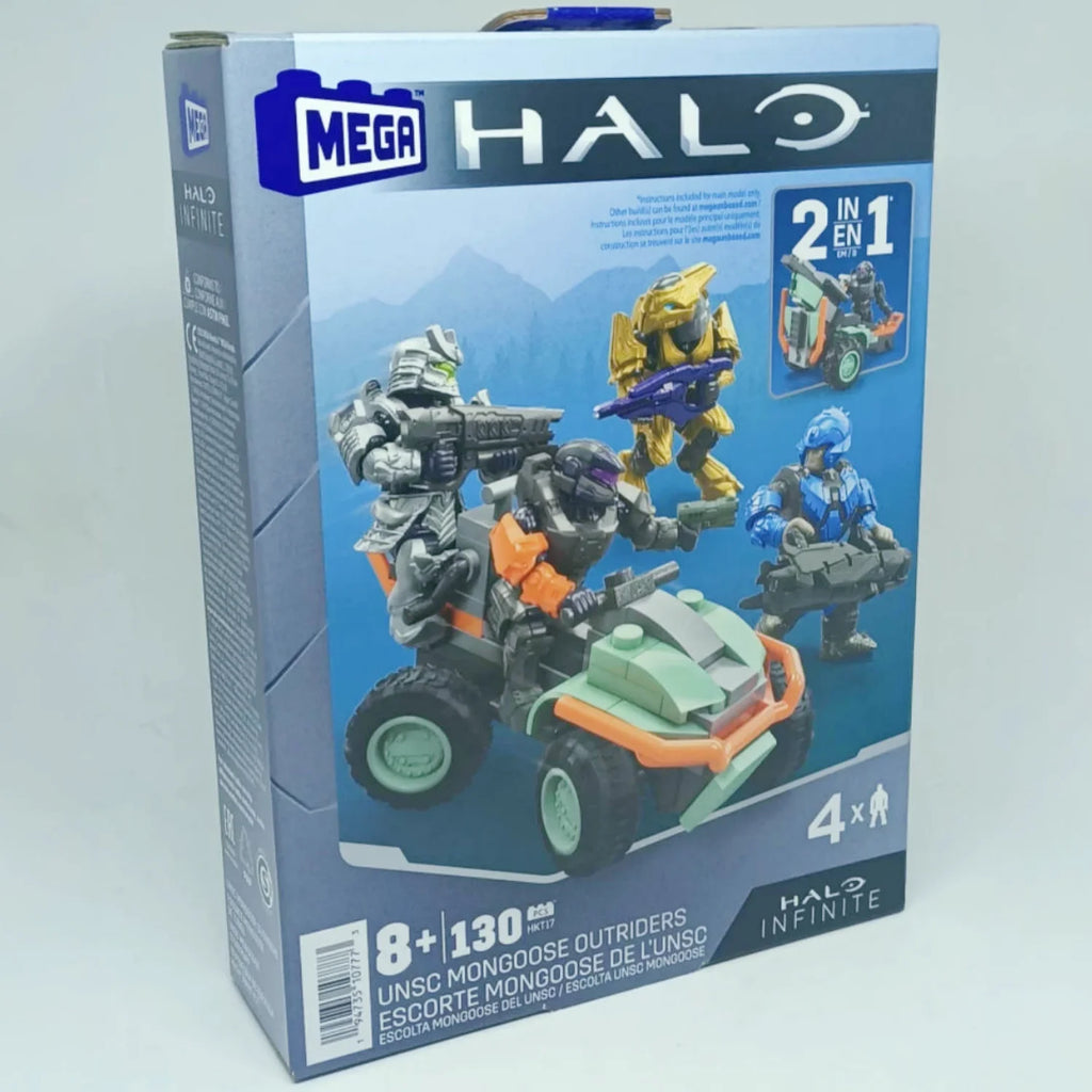Mega Bloks Mongoose Outriders Gungoose Gambit Ghost of Requiem Loose Mini Action Figure Collectible Toy for Decoration And Gift