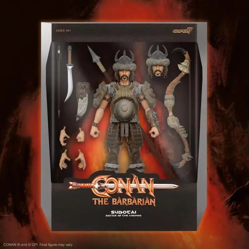 Super7 Ultimates Conan The Action Figure by Barbarian Comic Book Version Bonus Weapons art Collectible Figurines Children Toy