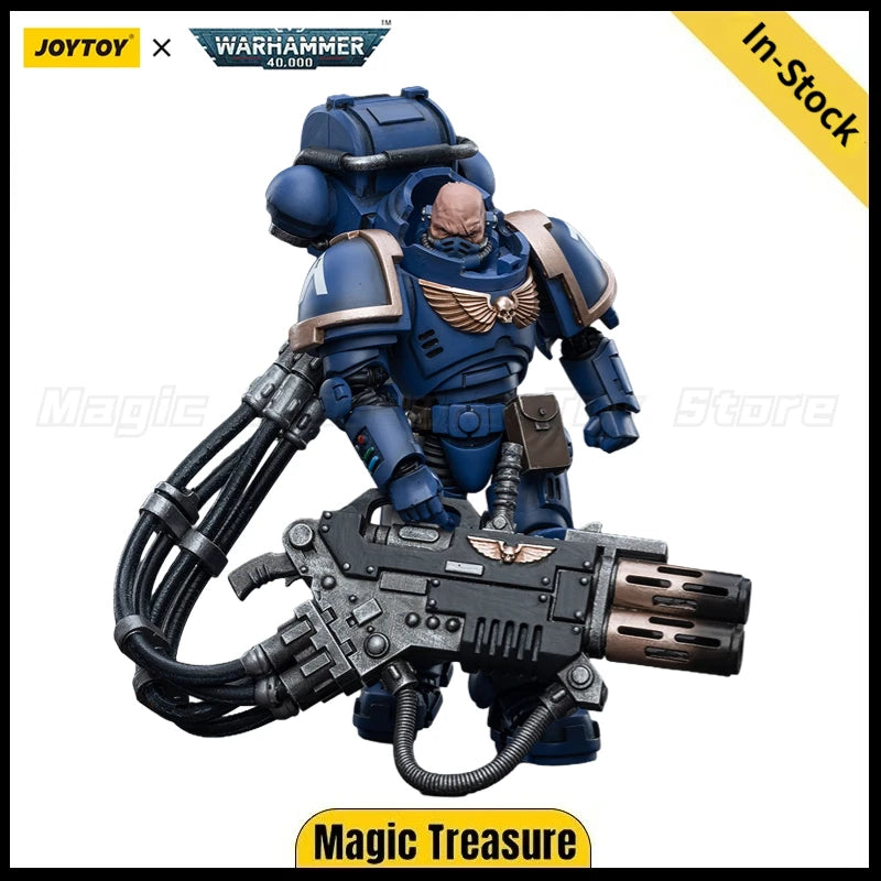 【In Stock】JOYTOY Warhammer 40K UItramarines Primaris Eradicator 2 1/18 Action Figure Toy