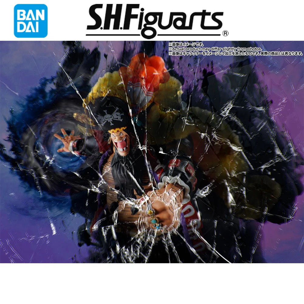 Bandai S.H.Figuarts Marshall D. Teach - The Four Emperors Blackbeard 24CM PVC Figure Highly Detailed Collectible Model Toy Gift