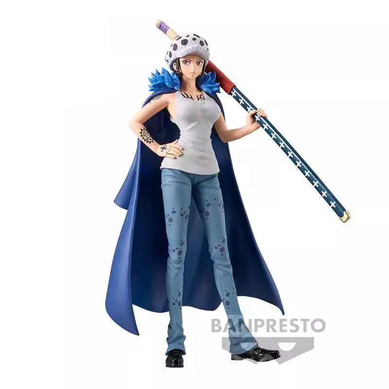 Bandai Original Banpresto Anime One Piece DXF EXTRA Trafalgar Law ÄNDERUNG PVC Action Figure Sammeln Modell Spielzeug