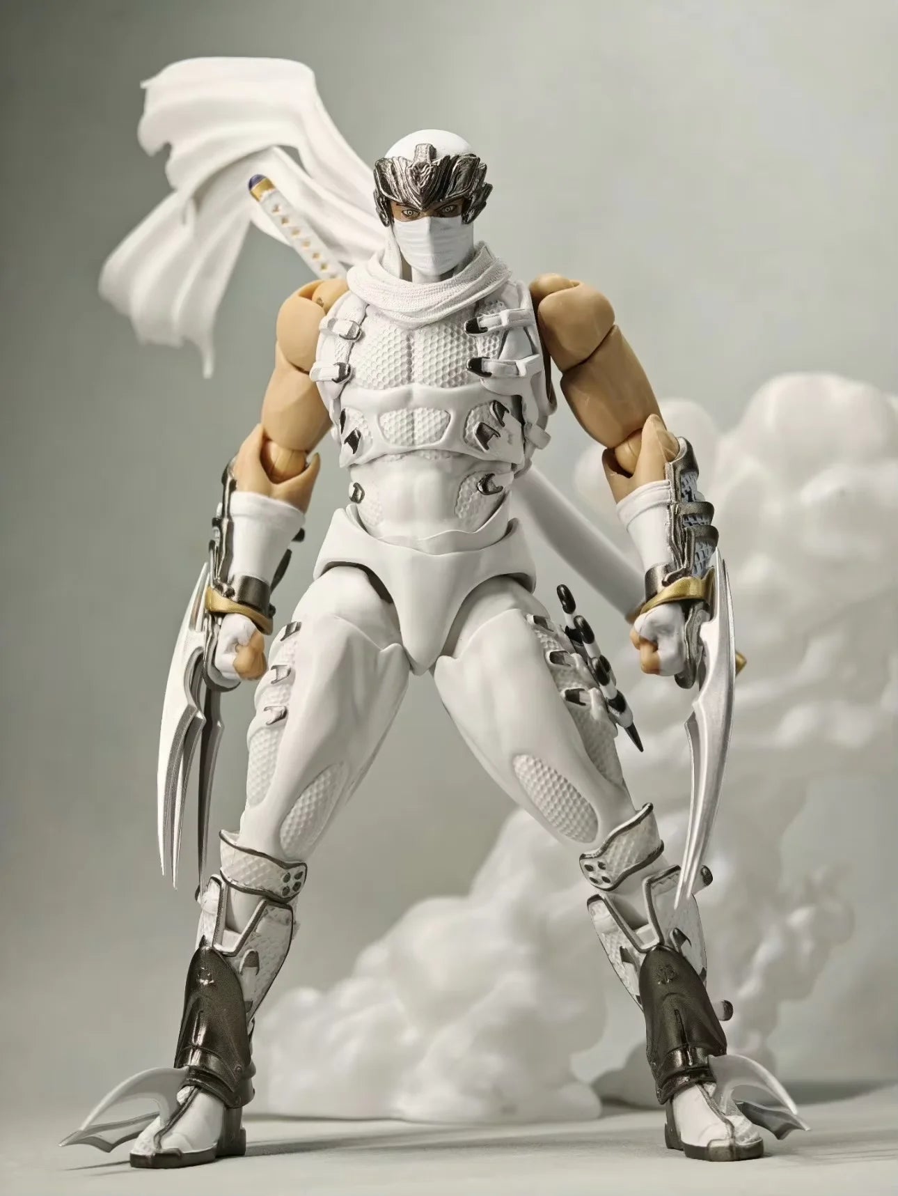 In Stock Ryu Hayabusa Ninja Gaiden Revoltech 1/12 Amazing Yamaguchi Action Anime Figures Collection PVC Movable Model Toys Gifts